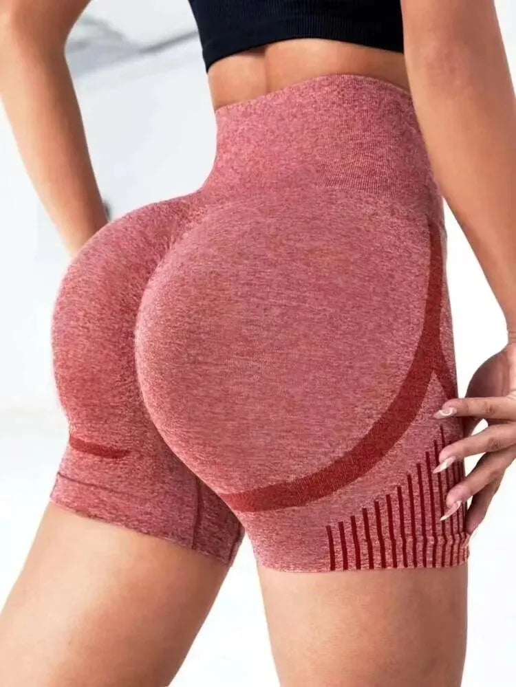 –  Short de sport, fitness running yoga
 – Taille haute pour femme