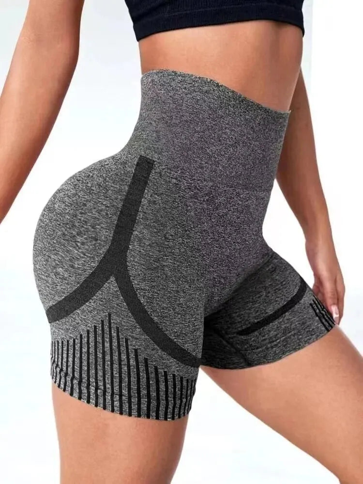 –  Short de sport, fitness running yoga
 – Taille haute pour femme