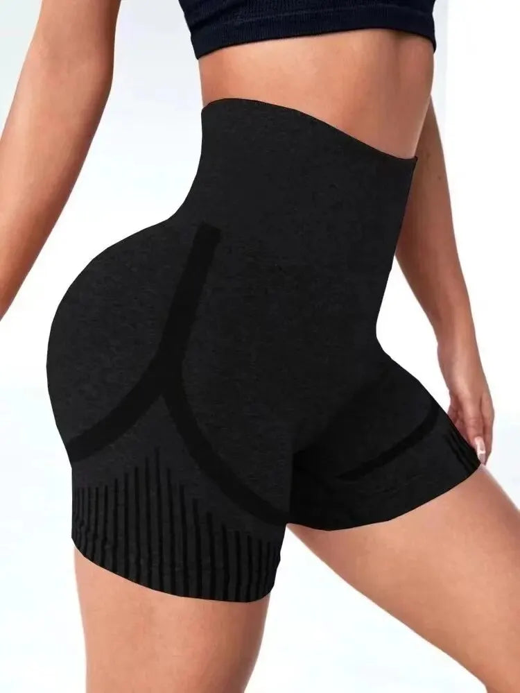 –  Short de sport, fitness running yoga
 – Taille haute pour femme