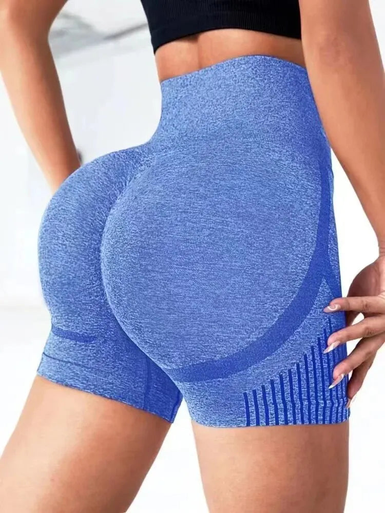 –  Short de sport, fitness running yoga
 – Taille haute pour femme