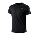 T-shirt de Sport pour homme à manches courtes et col rond – Respirant, léger et à séchage rapide – Idéal pour la musculation, la course et l'entraînement