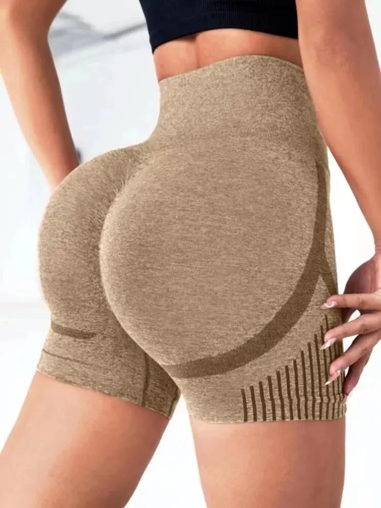 –  Short de sport, fitness running yoga
 – Taille haute pour femme