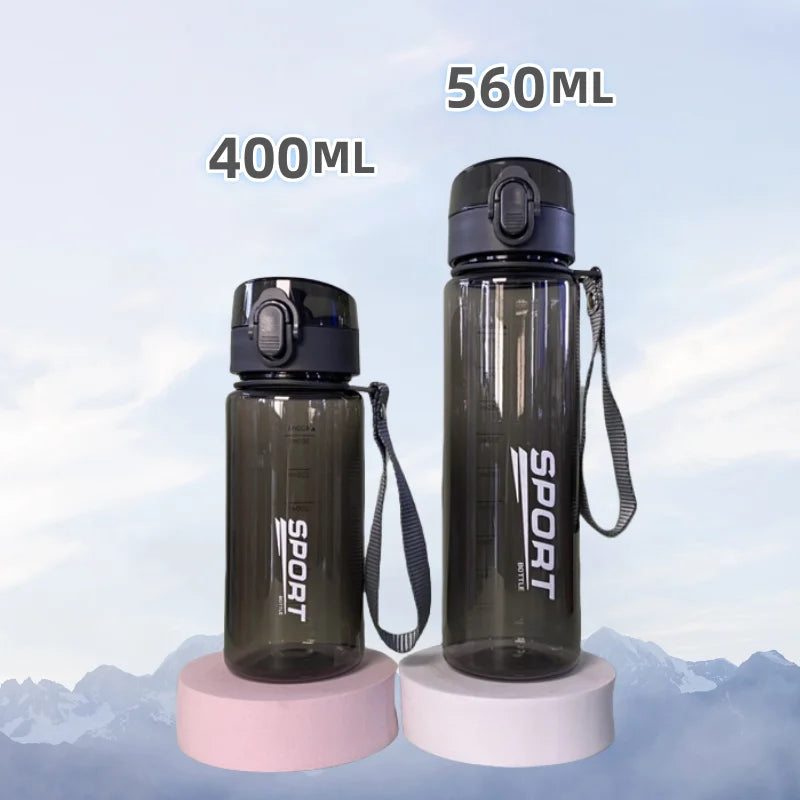 Gourde de sport , sans BPA et étanche, idéale pour les randonnées et les voyages ; 
modèle portable pour vos boissons préférées (400 ml / 560 ml)