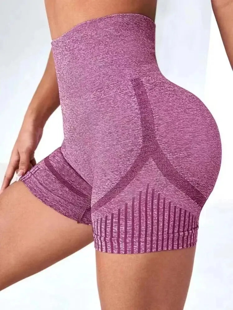 –  Short de sport, fitness running yoga
 – Taille haute pour femme
