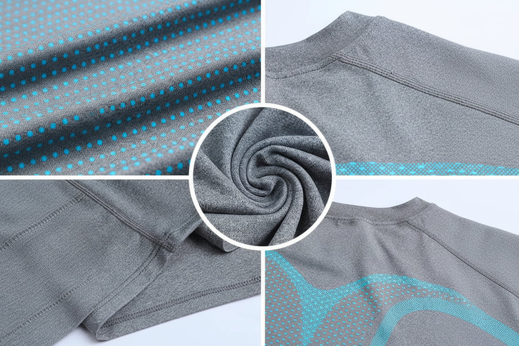 Débardeur de compression pour homme – Haut de sport sans manches à séchage rapide avec motif – Idéal pour le fitness, la musculation et l'entraînement