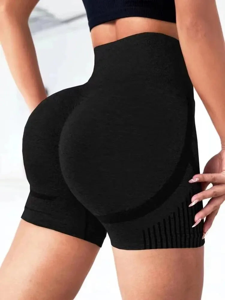 –  Short de sport, fitness running yoga
 – Taille haute pour femme