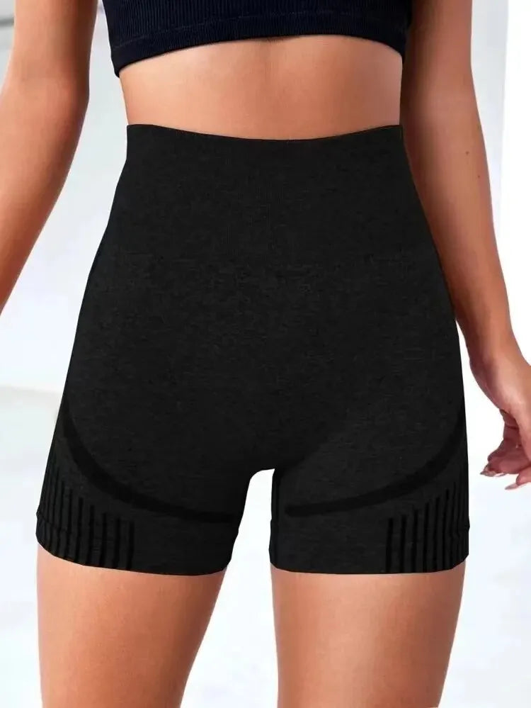 –  Short de sport, fitness running yoga
 – Taille haute pour femme